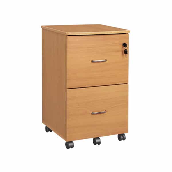 Rakinama spintelė ant ratukų LCD27WNV1, buko spalvos