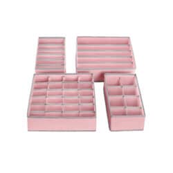 apatinių drabužių laikymo / stalčių organizatorinės dėžės, 4vnt.