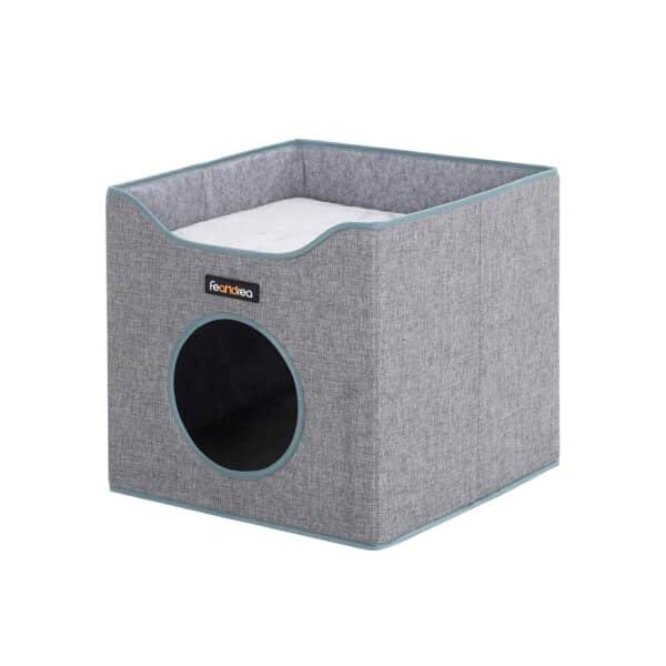 Guolis-urvas katei, pilkos spalvos 39 x 39 x 37 cm, sulankstomas