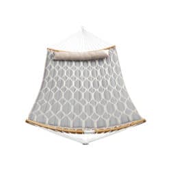 Hamakas 200 x 140 cm., pilkos/smėlio spalvos