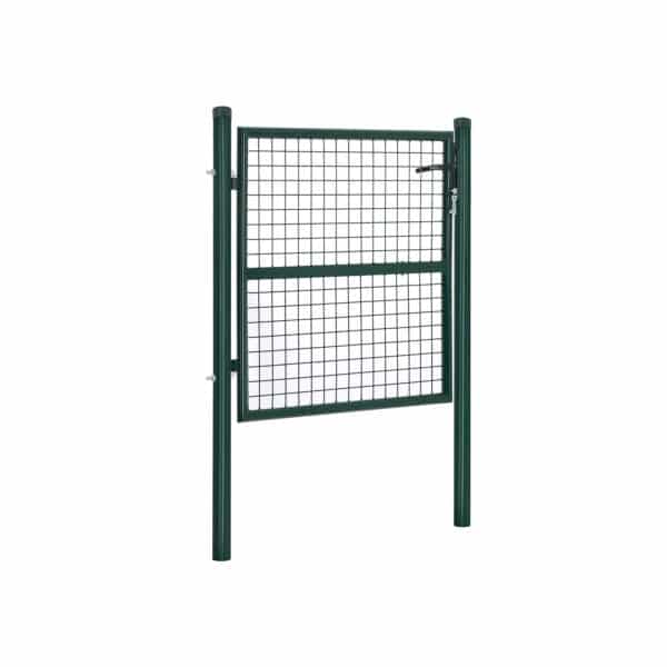 Cinkuoto plieno sodo vartai 106 x 100 cm, žalios spalvos