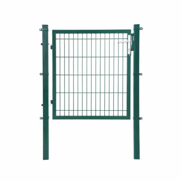 Metaliniai sodo vartai 106 x 150 cm, žalios spalvos GGD250L