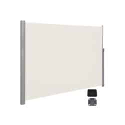 Šoninė markizė  200 x 400 cm ištraukiama, smėlio spalvos