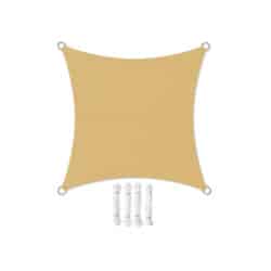 Markizė 3,6 x 3,6 m, atspari vandeniui, smėlio spalvos
