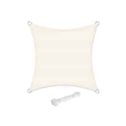 Burė nuo saulės 2 x 2 m, pagaminta iš plyšimui atsparaus HDPE plastiko