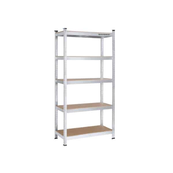 Garage-Heavy-Duty-Shelf-GLR40SV-1.jpg Sandėliavimo lentyna 180 x 90 x 40 cm., sidabrinės spalvos