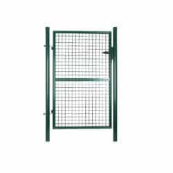 Metaliniai sodo vartai 106 x 150 cm, žalios spalvos GGD200G