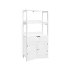 Pastatoma spintelė 60 x 32,5 x 122 cm, baltos spalvos