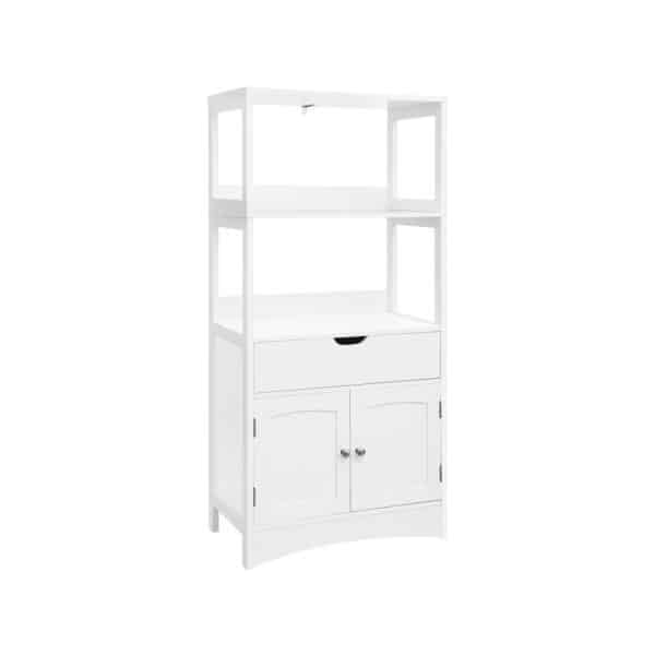 Pastatoma spintelė 60 x 32,5 x 122 cm, baltos spalvos