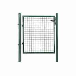 Sodo vartai, tamsiai žalios spalvos