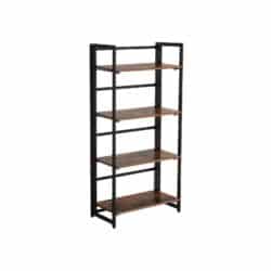 Pramoninio dizaino sulankstoma 4 lygių lentyna