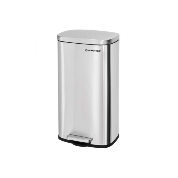 Šiukšliadėžė 30L nerūdijančio plieno