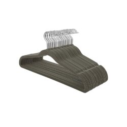 Aksominės drabužių pakabos 30 vnt.