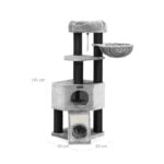 Kratzbaum-dicke-Staemme-141-cm-Grau-PCT02W-8.jpg