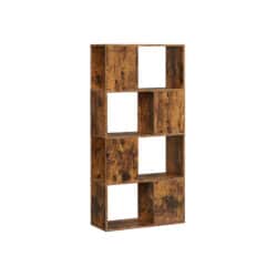 Knygų lentyna, vintažinė ruda