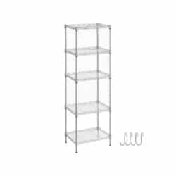 Virtuvinė lentyna su 4 kabliukais LGR115E01