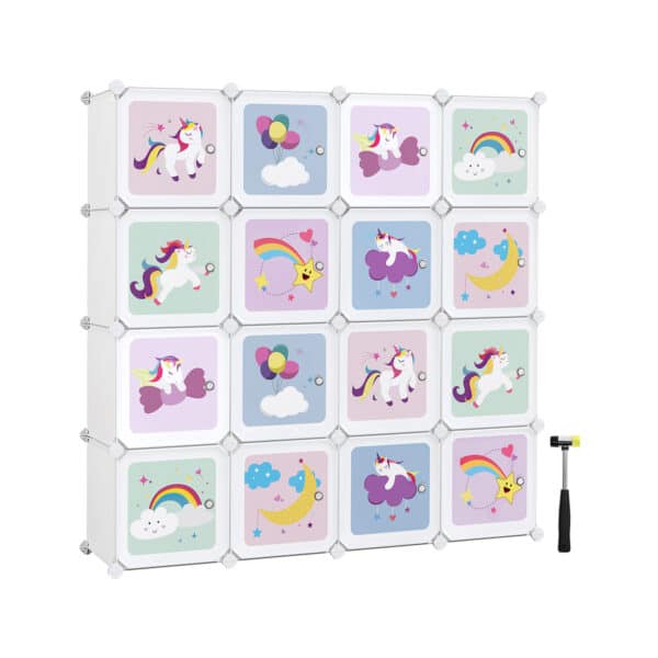 Vaikiška lentyna su 16 skyrių LPC906W01