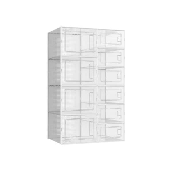 Batų dėžės, skaidrios 10vnt.