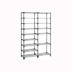 Batų lentyna 89x28x143 cm., pilkos spalvos