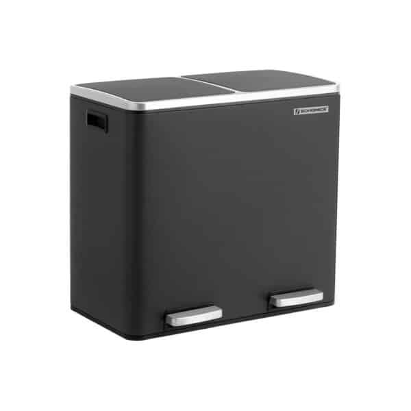 Mulltrennsystem-mit-2-Fachern-LTB48K-1.jpg Atliekų rūšiavimo sistema / šiukšliadėžė su 2 skyriais