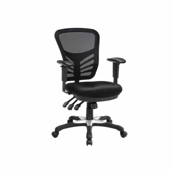 Ergonomiška biuro kėdė OBN52BK, juodos spalvos
