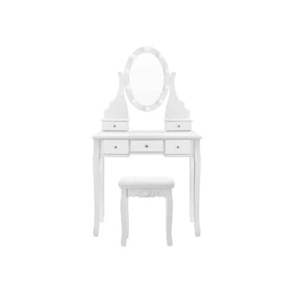 RDT09WL-1.jpg Kosmetinis staliukas su apšvietimu