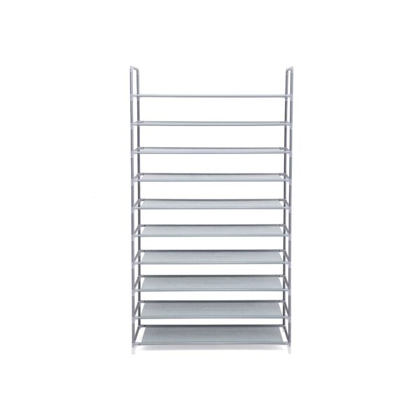 Batų lentyna 100 x 29 x 175 cm., pilkos spalvos