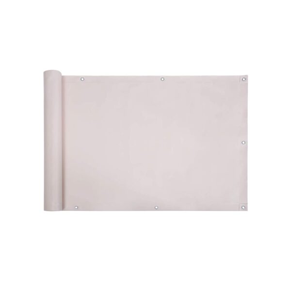 Privatumo suteikiantis tinklelis 6 m. x 0,9 m., kreminės spalvos