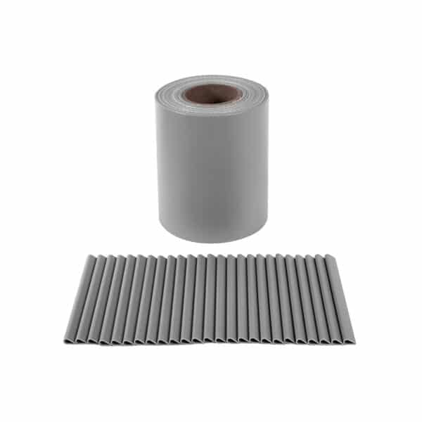 PVC privatumo suteikiančios pertvaros 40 m., šviesiai pilkos spalvos