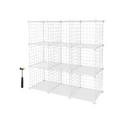 Lentynos, 9 skyrių, baltos spalvos