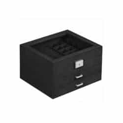 Papuošalų dėžutė su užraktu JBC158B01, juodos spalvos