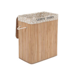 Bambukinis skalbinių krepšelis 100 l