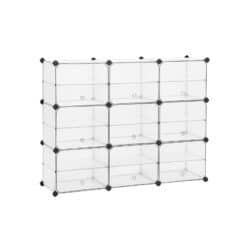 Batų lentyna su durelėmis, baltos spalvos