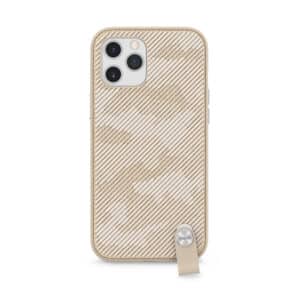 „Moshi Altra“ – „iPhone 12“ / „iPhone 12 Pro“ („SnapTo System“) dėklas (Sahara Beige)