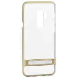 Mercury Dream Bumper – Samsung Galaxy S9+ dėklas su metaliniu stovu (auksinis)