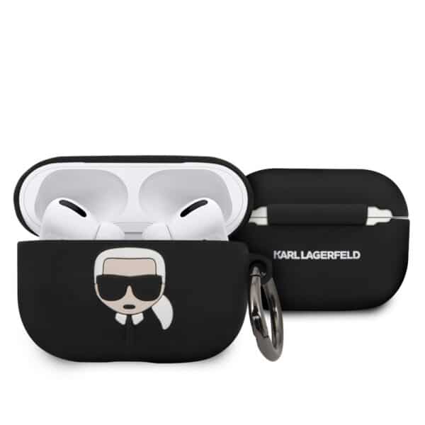 Karl Lagerfeld – „Apple Airpods Pro“ dėklas (juodas)