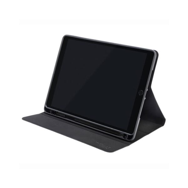 „Tucano Up Plus“ dėklas – „iPad 10,2“ su magnetu ir stovinčiu „Apple“ pieštuko laikikliu (juodas)