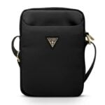 „Guess“ nailoninis planšetinio kompiuterio krepšys – planšetinio kompiuterio maišelis 10 colių (juodas)