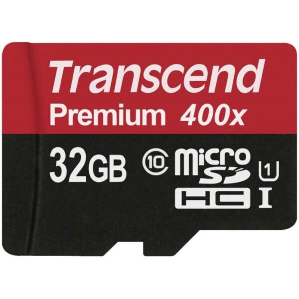 Transcend Memory Micro SDHC 32 GB 10 klasės UHS-I