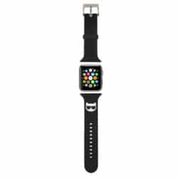 Karl Lagerfeld Silicone Choupette Head – Pasek do Apple Watch 42/44/45 mm (juoda)