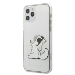 Karl Lagerfeld Choupette linksmi akiniai nuo saulės – dėklas, skirtas iPhone 12/12 Pro (skaidrus)