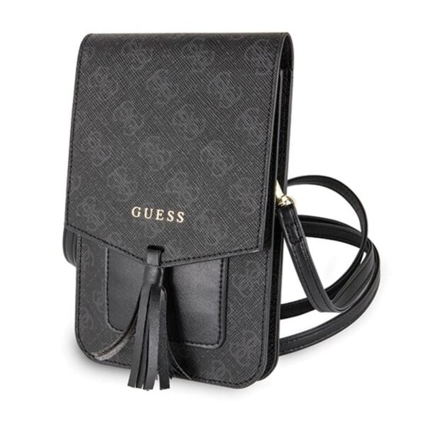 Guess 4G Uptown Wallet telefono krepšys (juodas)
