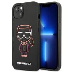 Karl Lagerfeld Outline – iPhone 13 mini dėklas (daugiaspalvis)