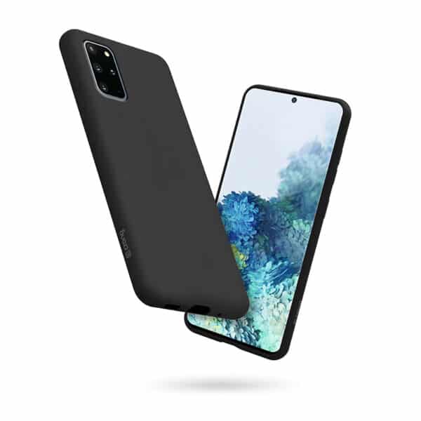 Crong Color Cover – lankstus dėklas, skirtas Samsung Galaxy S20+ (juodas)
