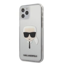 Karl Lagerfeld Head – „iPhone 12“ / „iPhone 12 Pro“ dėklas (skaidrus)