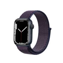 Crong nailono apyrankė / dirželis, skirta Apple Watch 38/40/41mm (Midnight Blue)