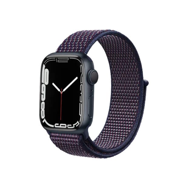 Crong nailono apyrankė / dirželis, skirta Apple Watch 38/40/41mm (Midnight Blue)