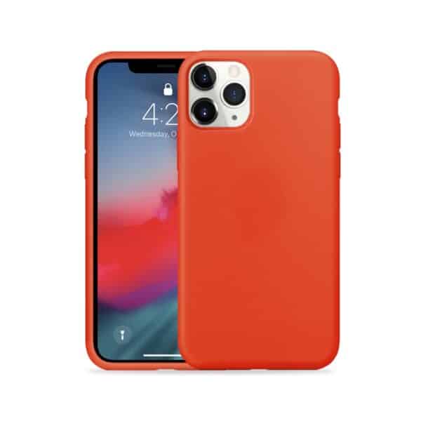 Crong Color Cover – lankstus dėklas, skirtas iPhone 11 Pro (raudonas)