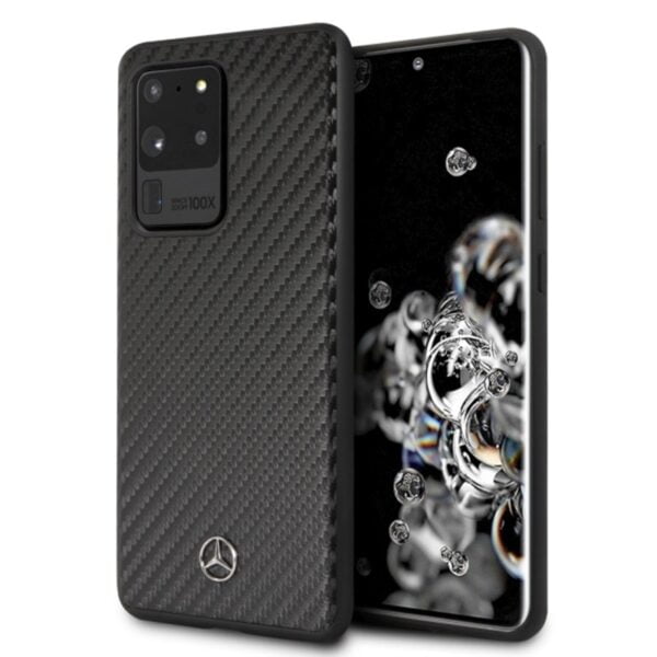 „Mercedes Dynamic Hard Case“ – dėklas „Samsung Galaxy S20 Ultra“ (juodas)