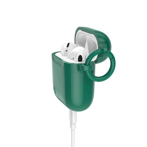 Speck Candyshell – dėklas Apple Airpods 1 ir 2 gen (Evergreen Green)
